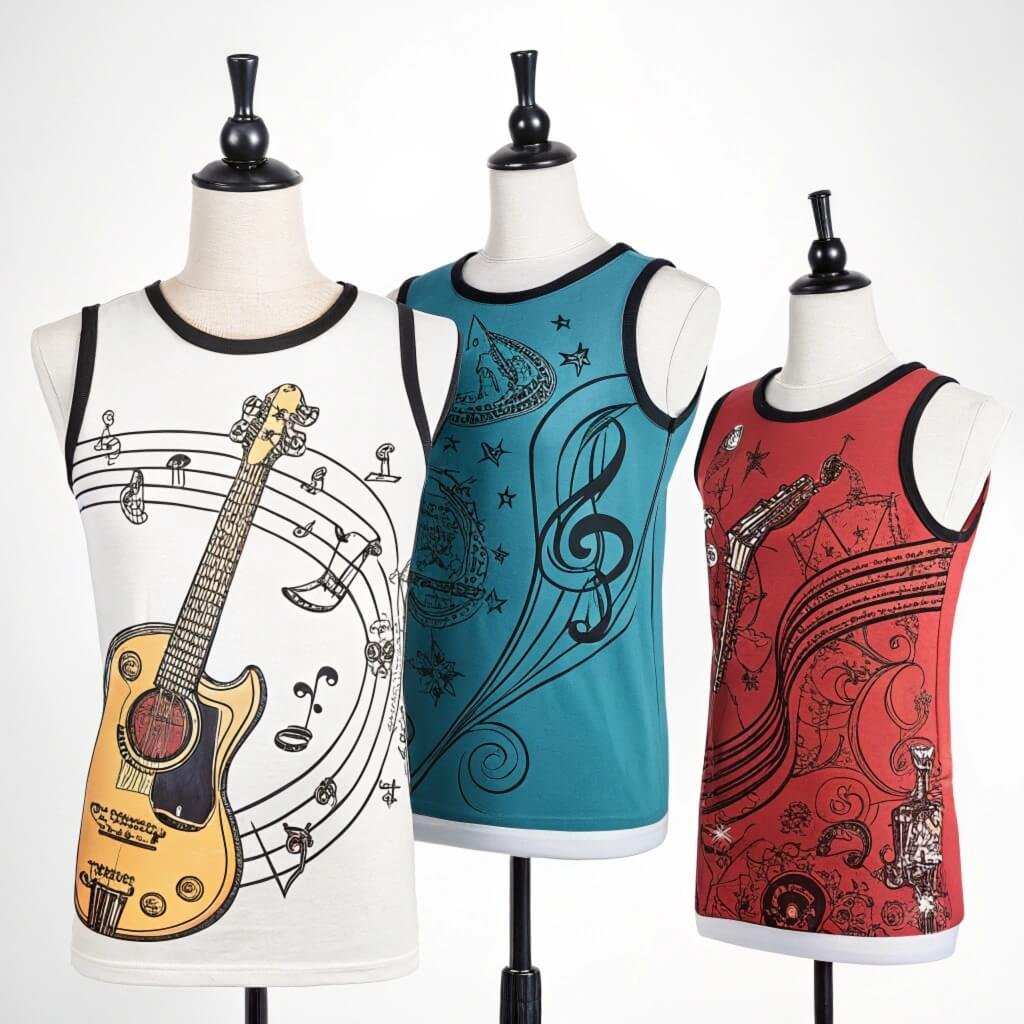 Camisetas y Sudaderas Hombre 4 camisetas sin manga hombre