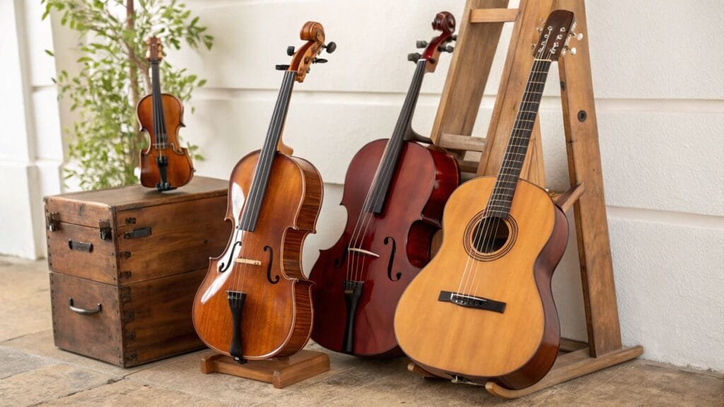 Instrumentos Musicales: La Información Esencial Que Necesitas 7 instrumentos musicales de cuerda