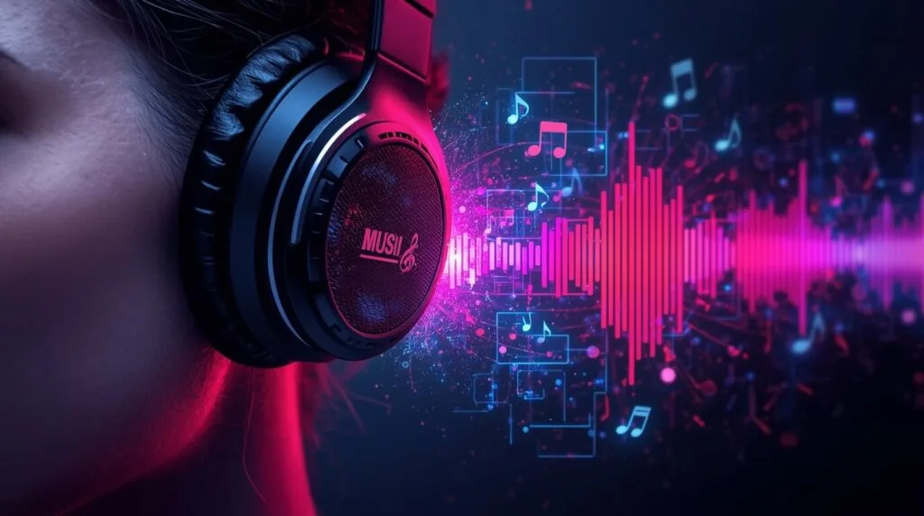 Representación visual del entrenamiento del oído musical mediante aplicaciones y juegos interactivos.